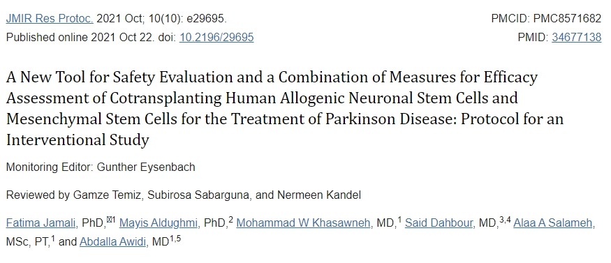 人類同種異體神經(jīng)干細(xì)胞和間充質(zhì)干細(xì)胞聯(lián)合移植治療帕金森病的安全性評價新工具及療效評估綜合措施：干預(yù)性研究方案